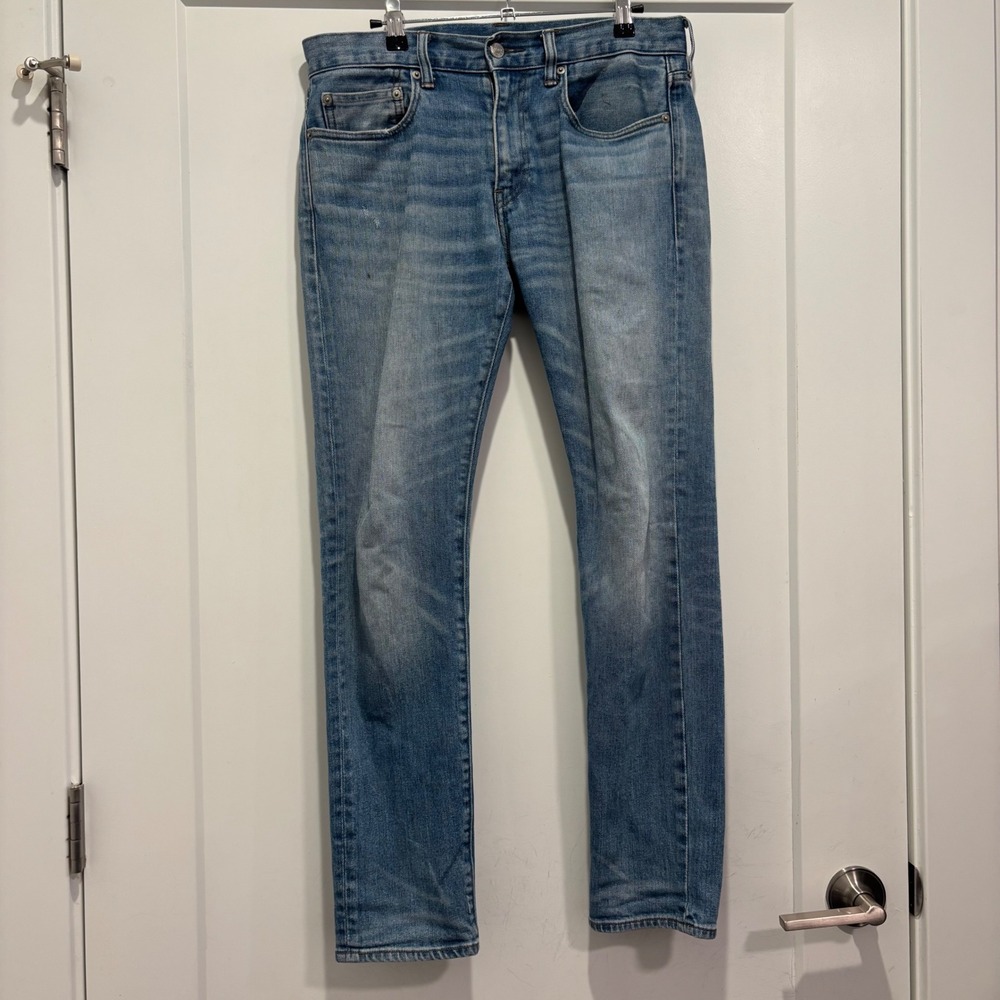 J.Crew 484 Stretch Extra Slim Fit Jeans Light Wash Blue Denim 30x30